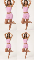 LULA Strawberry Matcha Pink Set