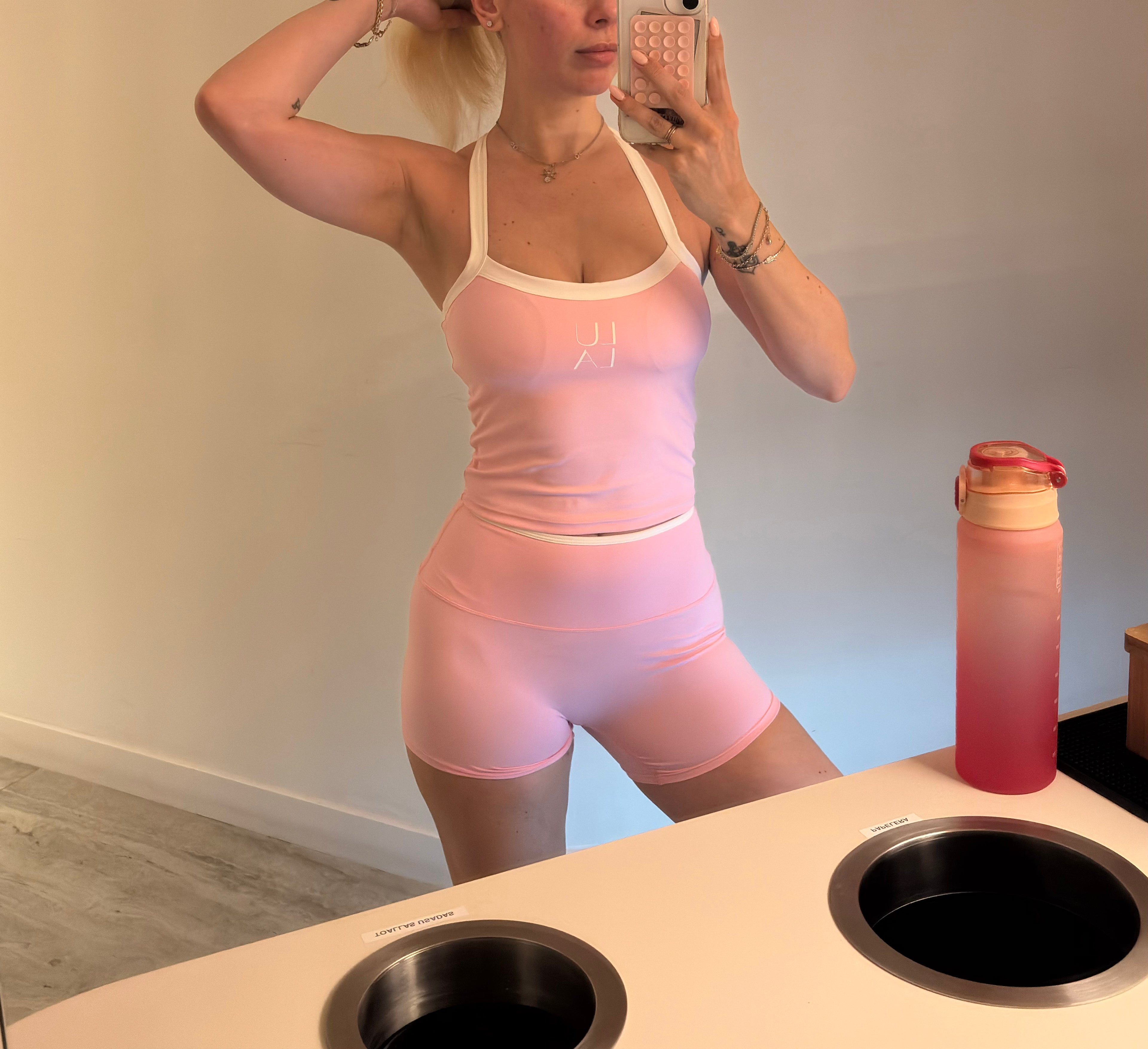 LULA Strawberry Matcha Pink Set